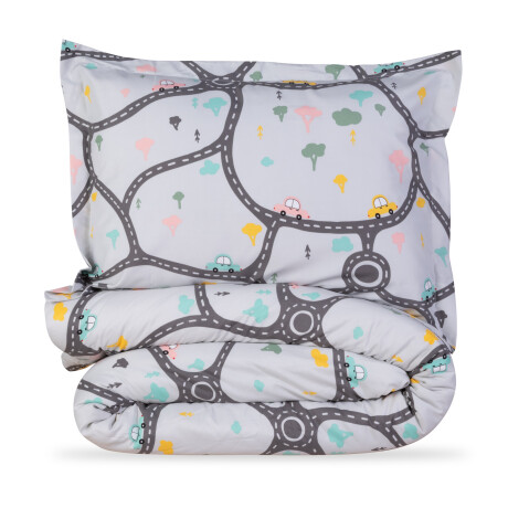ACOLCHADO MICROFIBRA BLANCO PREWASHED KIDS RUTA