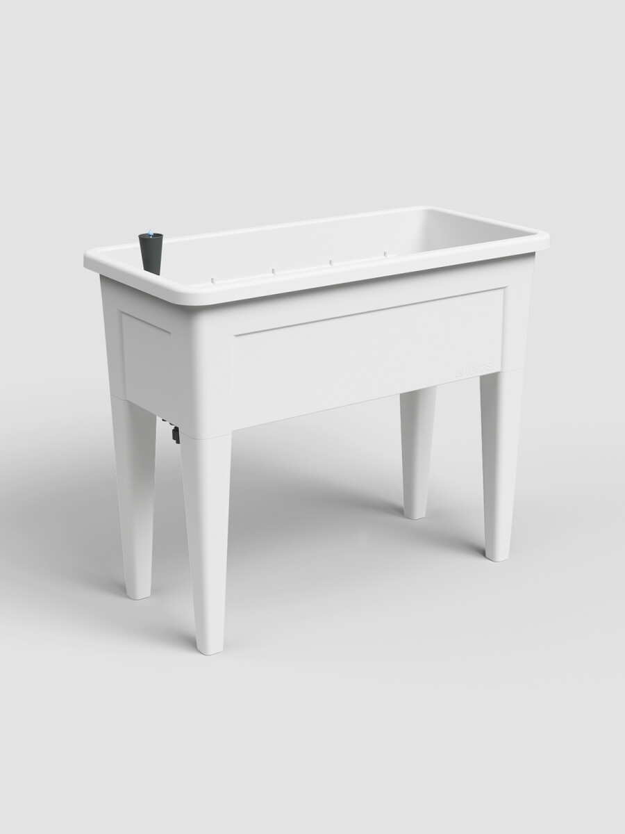 HUERTO URBANO 100 CM CON AUTORIEGO BLANCO