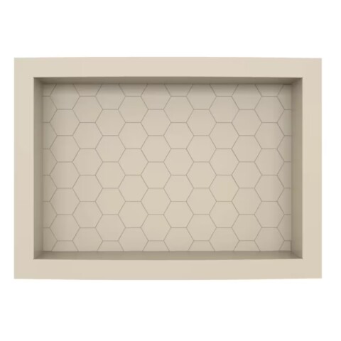 Nicho Empotrar Polipropileno 40cm Beige Nicho Empotrar Polipropileno 40cm Beige