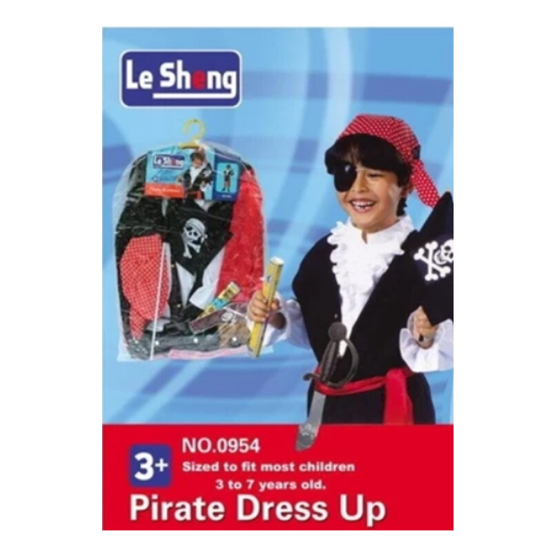 Disfraz con accesorios Pirata