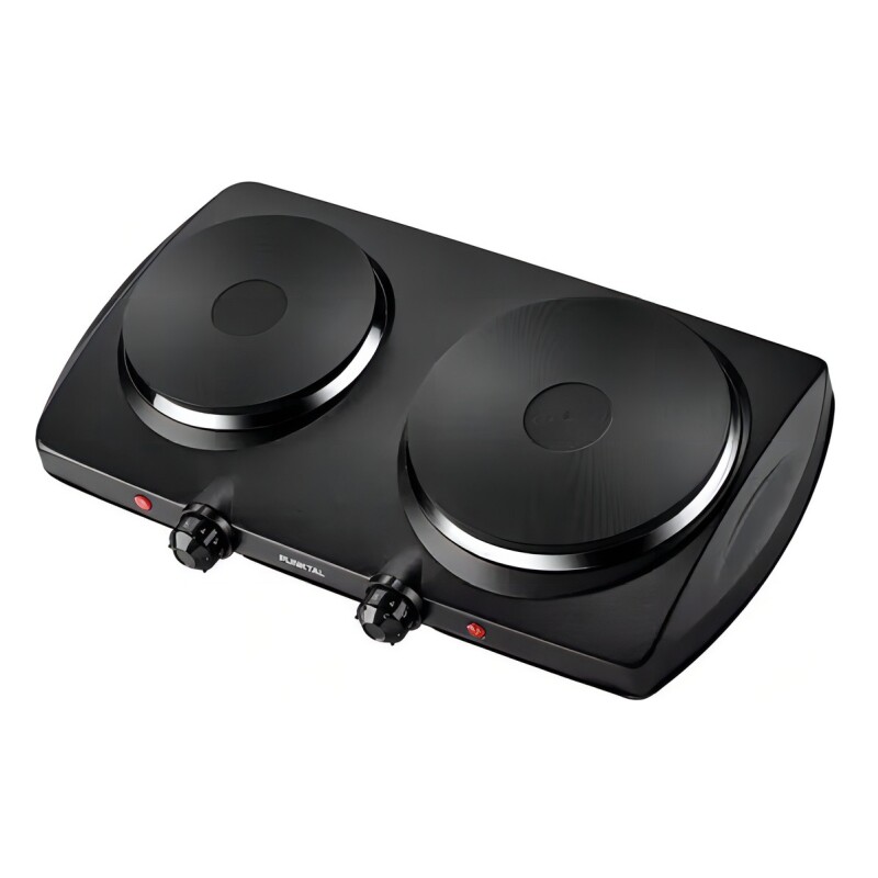 Anafe Punktal PK-PC 02N 2 Discos Termostato Color Negro Anafe Punktal Pk-pc 02n 2 Discos Termostato Color Negro