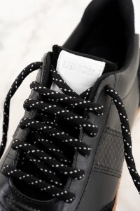 Zapatilla Combinada Negro