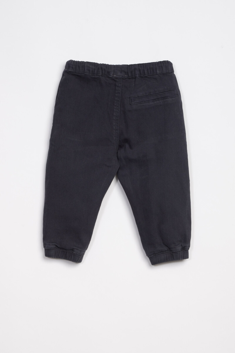 Pantalón puño Azul