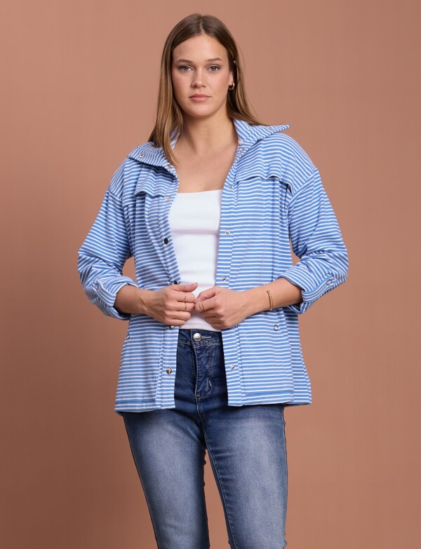 Camperita Soft CELESTE OSCURO