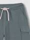 Pantalon Cargo Con Cinturilla Elastica Verde