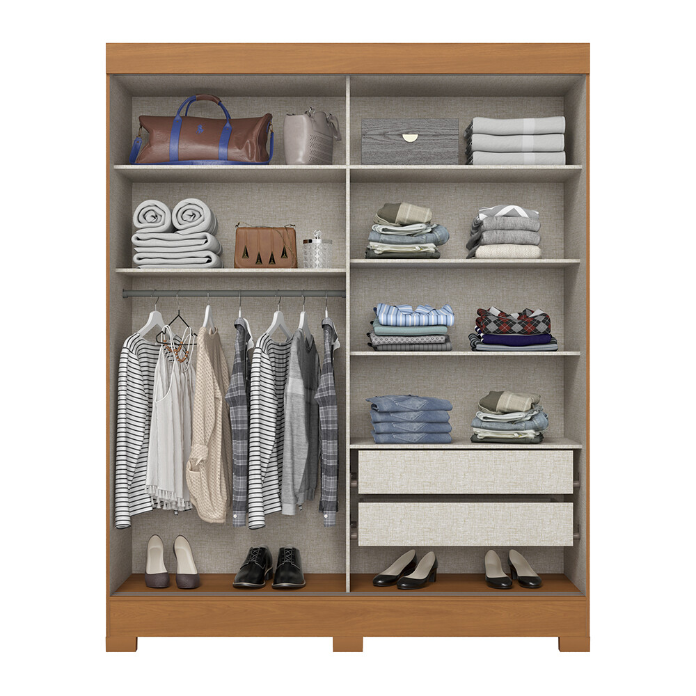 ROPERO 2 PUERTAS CORREDIZAS 2 CAJONES INTERNOS GUARDARROPA ARMARIO PLACARD CLOSET ROPERO 2 PUERTAS CORREDIZAS 2 CAJONES INTERNOS GUARDARROPA ARMARIO PLACARD CLOSET