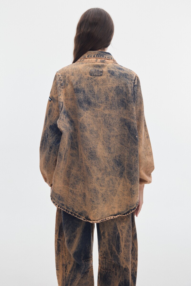 Camisa Cisne Washed Peach