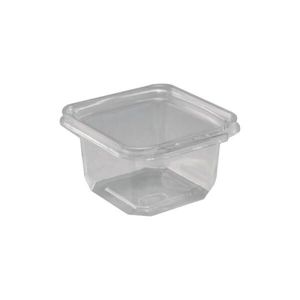 POTE PET CON TAPA LACRE 390 ML 11X6 TRANSPARENTE