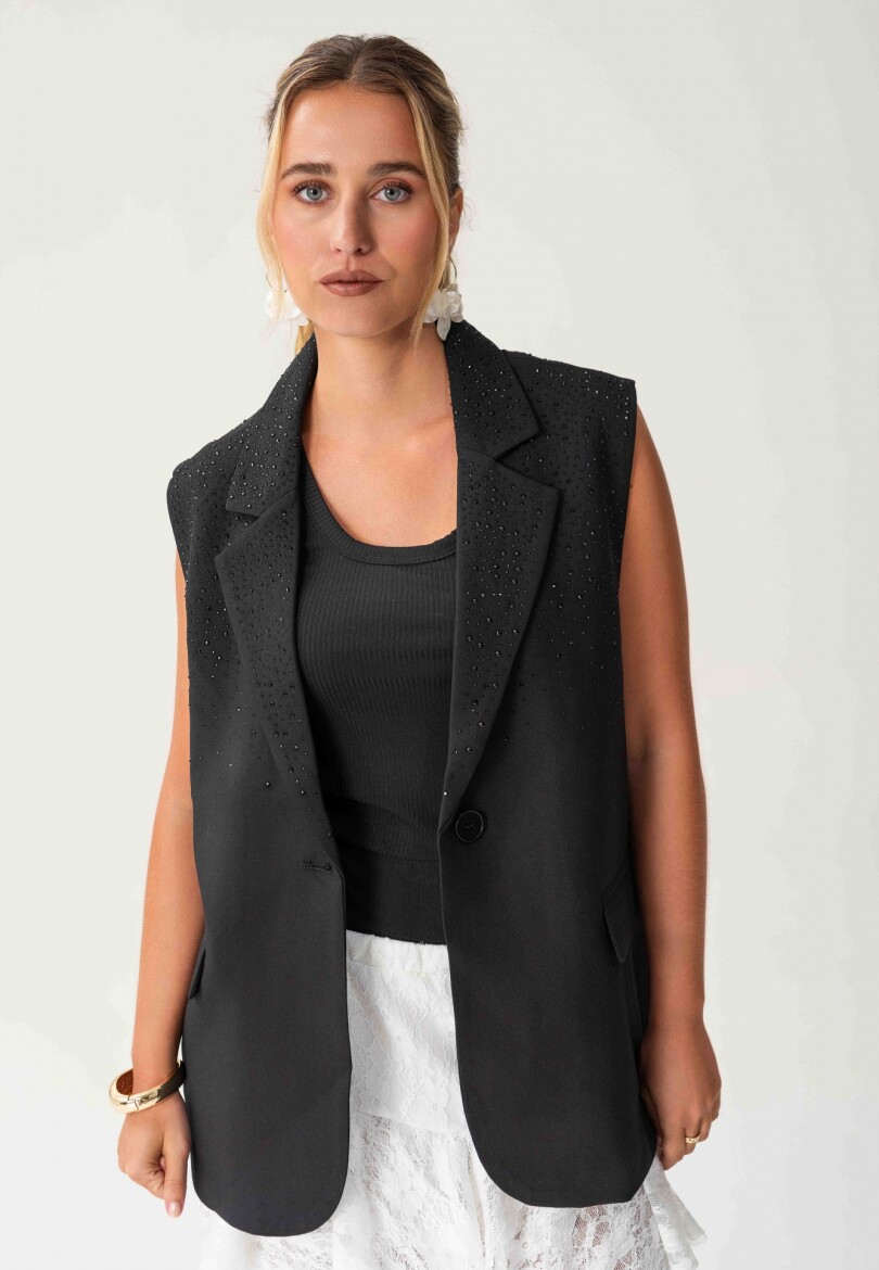 Chaleco Mora Brillo Chaleco Mora Brillo