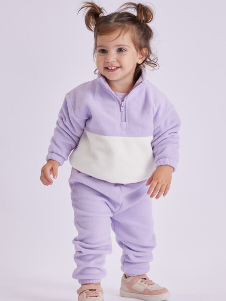 Pantalón polar Lila
