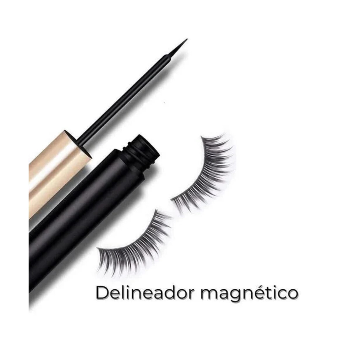 KIT PESTAÑAS MAGNÉTICAS + DELINEADOR\n 10.5*14CM 