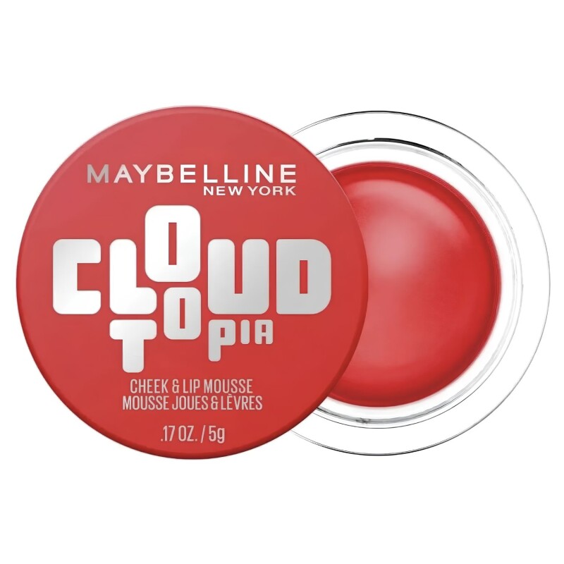 Rubor en Mousse Maybelline Cloudtopia 5g Divine Crimson