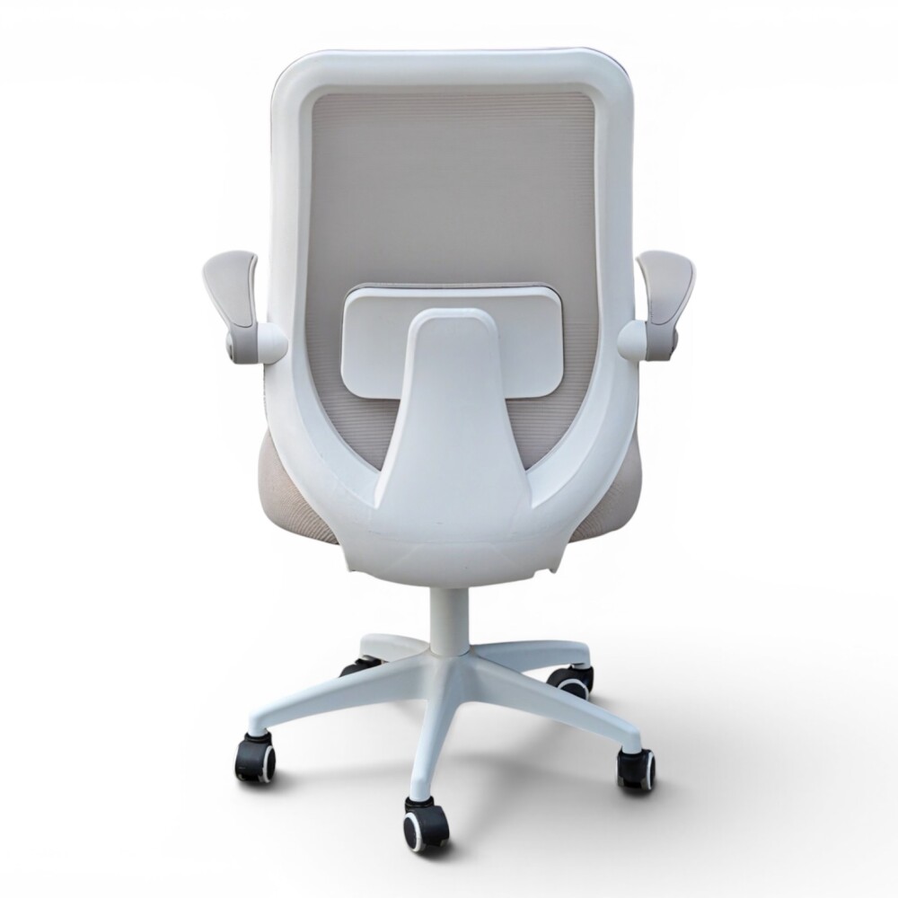 SILLA OFICINA ERGONÓMICA GIRATORIA REGULABLE CON RUEDAS GRIS