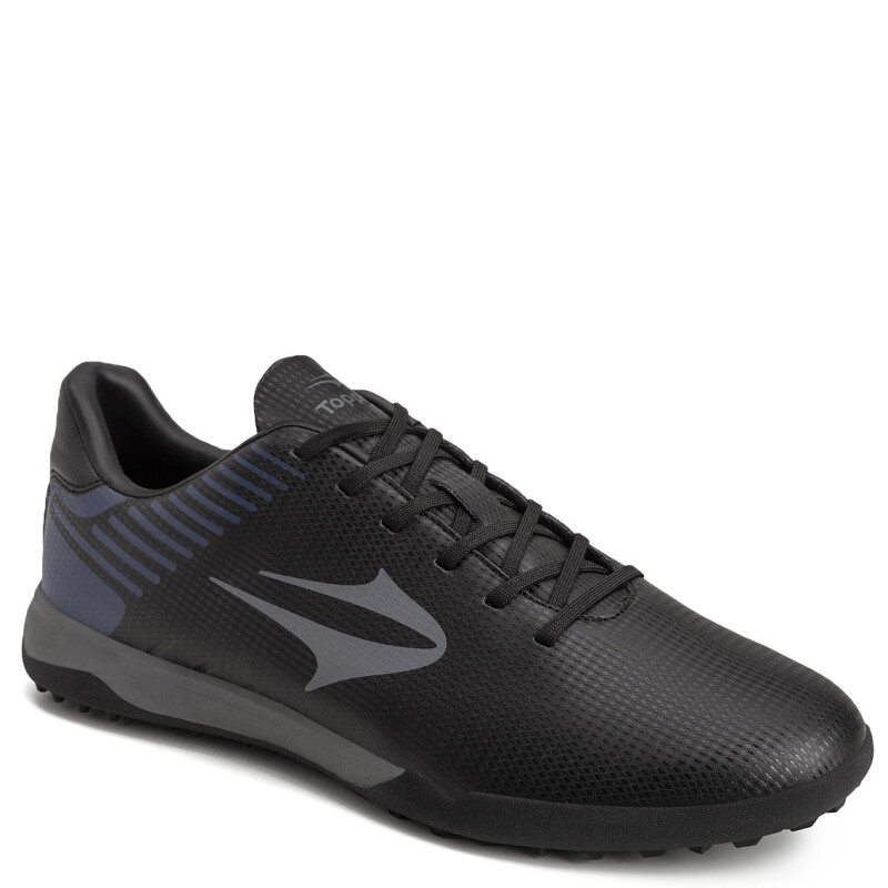 Championes de Hombre Topper Futbol 5 Stingray II Mach 1 Negro - Azul - Gris