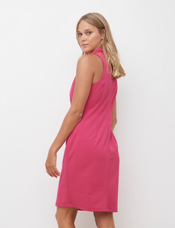 Vestido Halter FUCSIA