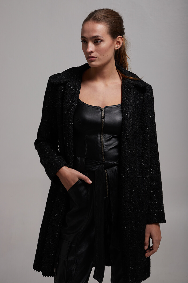 Tapado Trench Clarice - Negro 