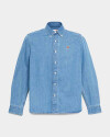 Camisa Denim Hombre Horizon Blue Wash