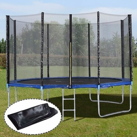 Lona / Malla De Salto Para Cama Elástica De 3.60 Mts Negro
