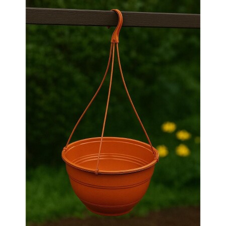 MACETA COLGANTE 24CM TEJA MACETA COLGANTE 24CM TEJA