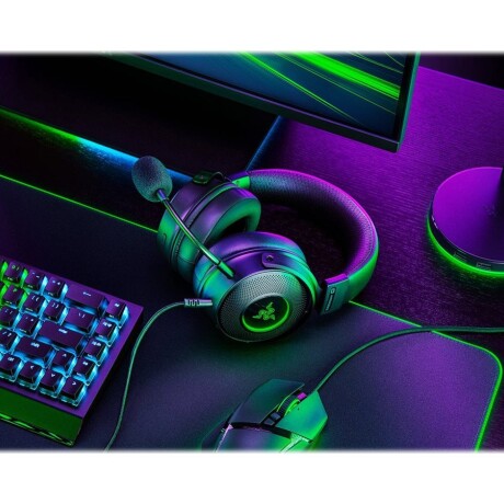 Razer Kraken V3 HyperSense - Auricular - tamaño completo - cableado - USB-A - aislamiento de ruido Razer Kraken V3 HyperSense - Auricular - tamaño completo - cableado - USB-A - aislamiento de ruido