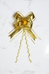 Moño magico grande 5,5 cm x 70 cm ORO
