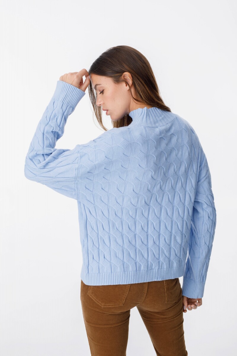 Sweater New Cagliari Celeste