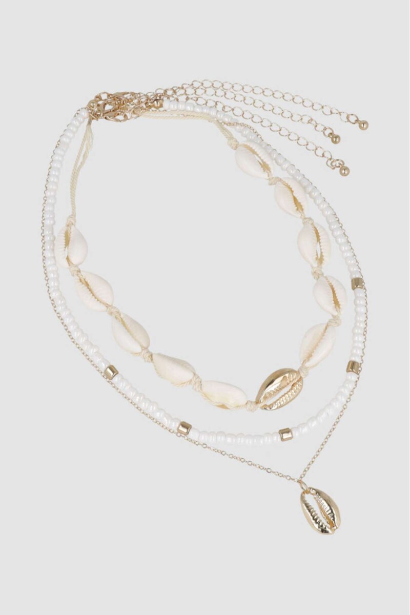 Collar caracol - Oro fuerte 