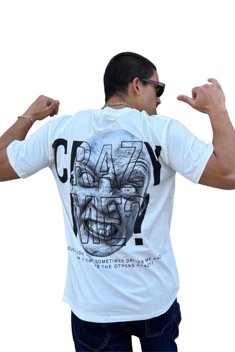 Remera Crazy Blanco
