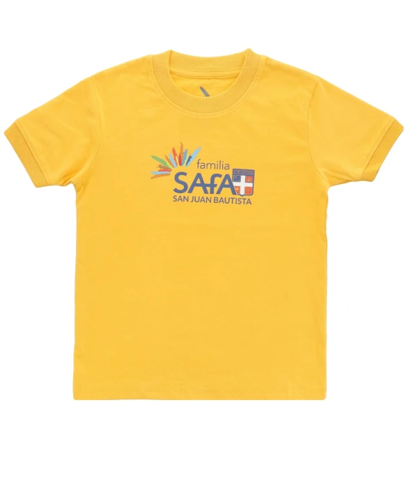 T-shirt manga corta San Juan Amarillo