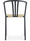 Silla de comedor JYDERUP negro/natural Silla de comedor JYDERUP negro/natural