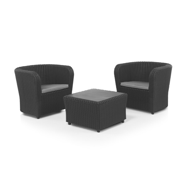 JUEGO DE JARDÍN MODELO NOVA TETE C/ ALMOHADONES Juego De Jardín Modelo Nova Tete C/ Almohadones