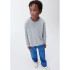 CAMISETA ML MASC CINZA MESCLA