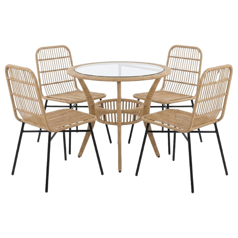 JGO COMEDOR JARDIN JAMAICA 5PCS Unica