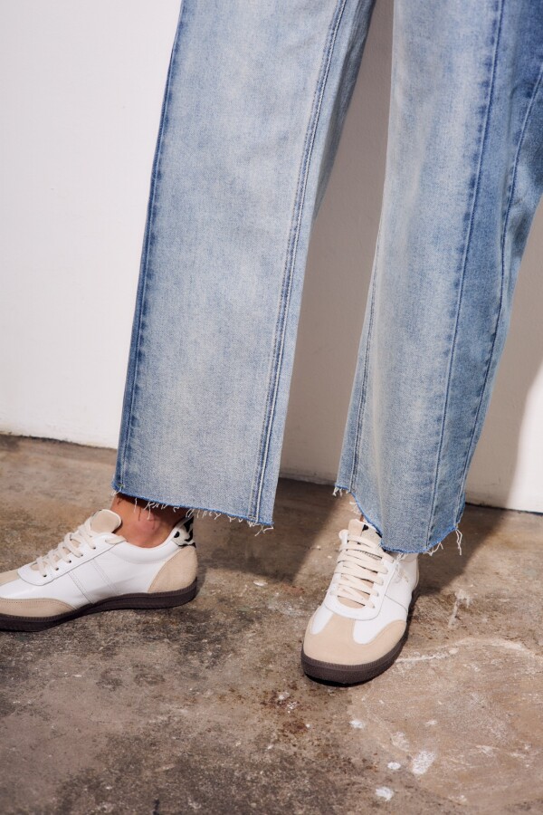 Jean Combinado Denim