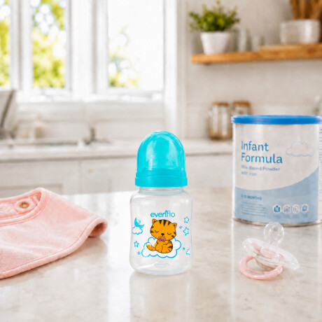 Mamadera Evenflo Dreams Bebés 0-3M 120Ml Tetina Flujo Lento Turquesa
