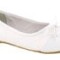 Ballerinas Infantiles Croco Kids con Puntera Blanco