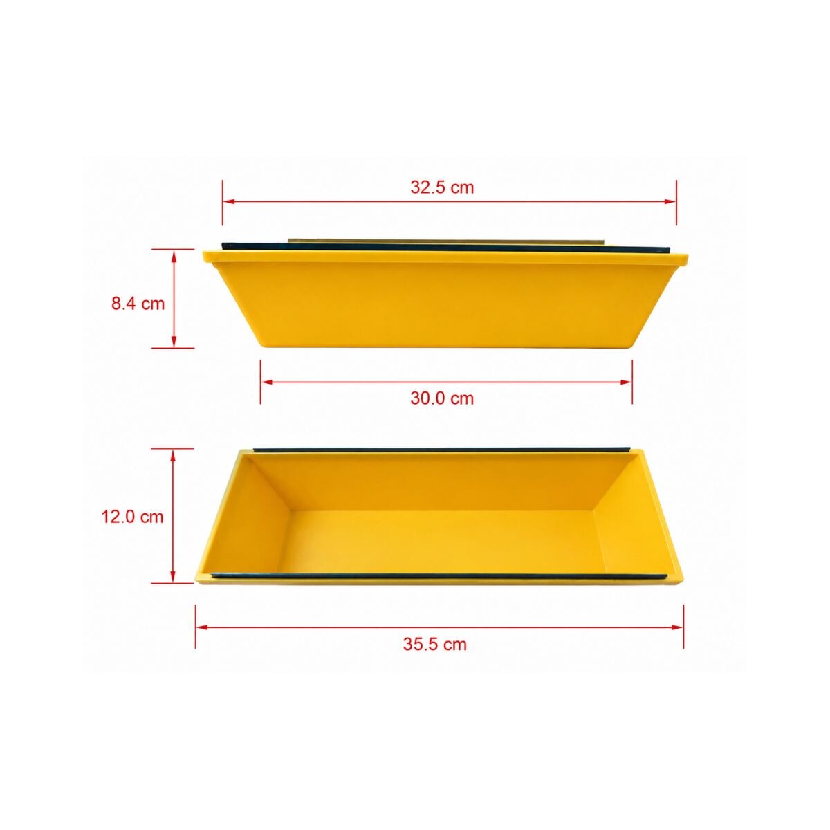BUDINERA PLASTICO 358X108MM Budinera Plastico 358x108mm