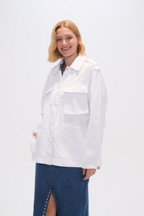 Chaqueta Juspen Marfil / Off White