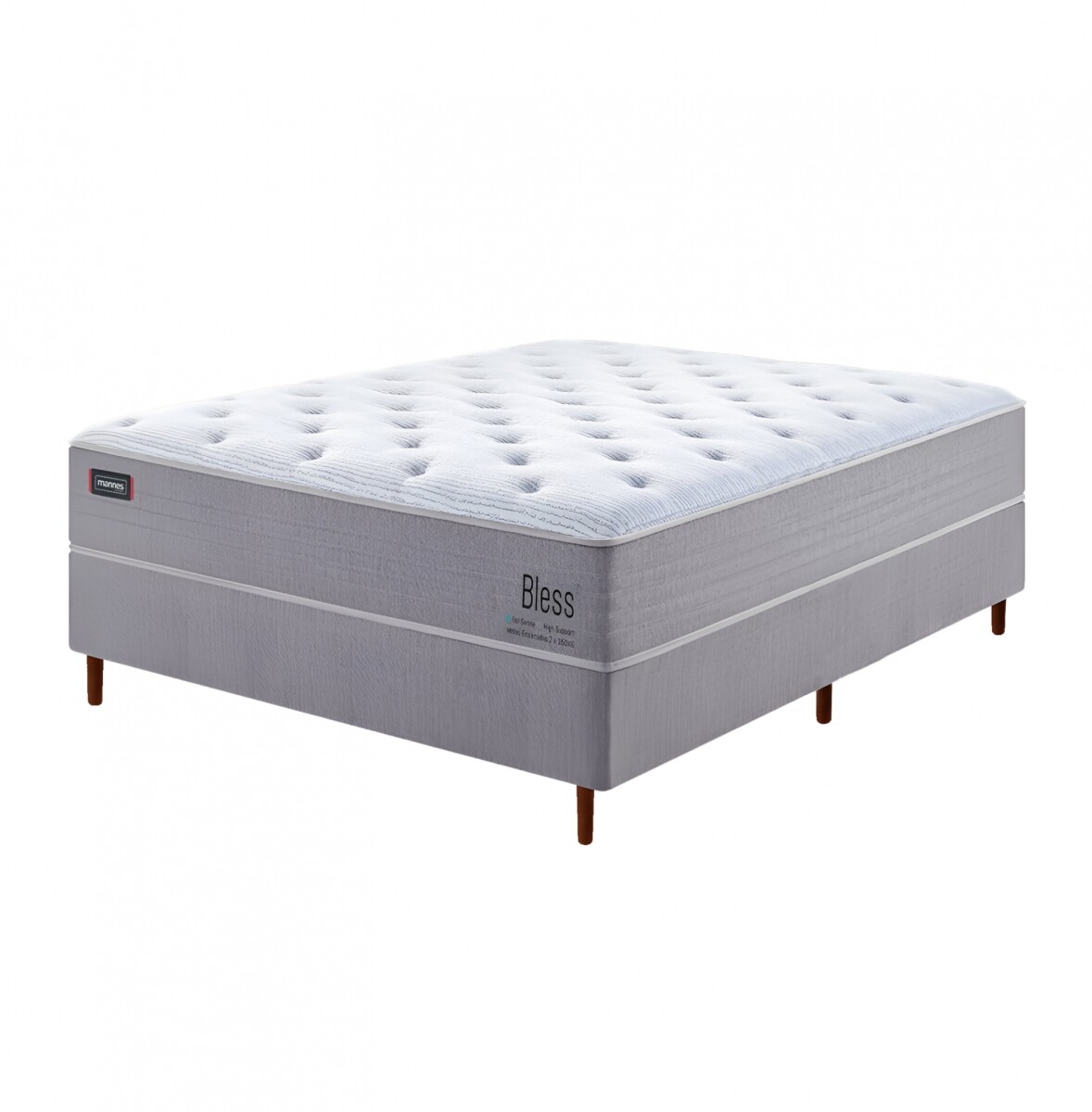 Sommier 2 PLAZAS Resortes Pocket 150 Kg - Bless 