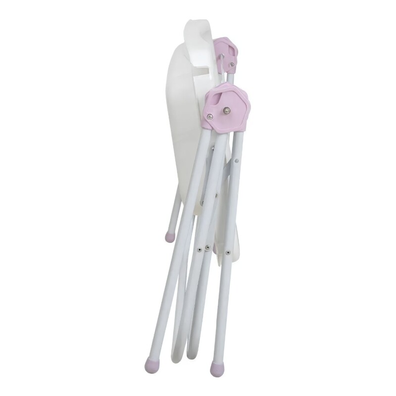 Bañito Catre Plegable para Bebe con Cambiador Bebesit Shower Rosa