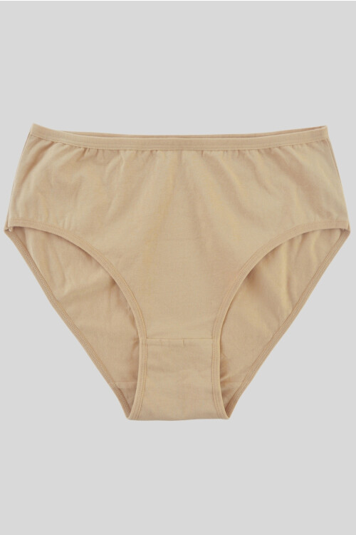 MEDIA BOMBACHA ALGODÓN BEIGE
