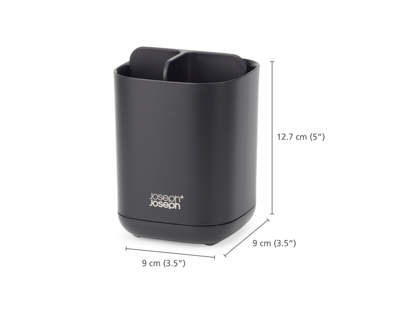 Organizador para Cepillos de Dientes Joseph Joseph EasyStore™ Negro Mate - PREVENTA Organizador para Cepillos de Dientes Joseph Joseph EasyStore™ Negro Mate - PREVENTA