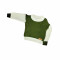 Sweater DELFOS Combinado Godhu Verde