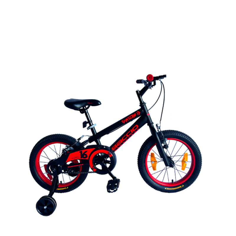 BICICLETA BACCIO BAMBINO R.16 BICICLETA BACCIO BAMBINO R.16 NEGRA