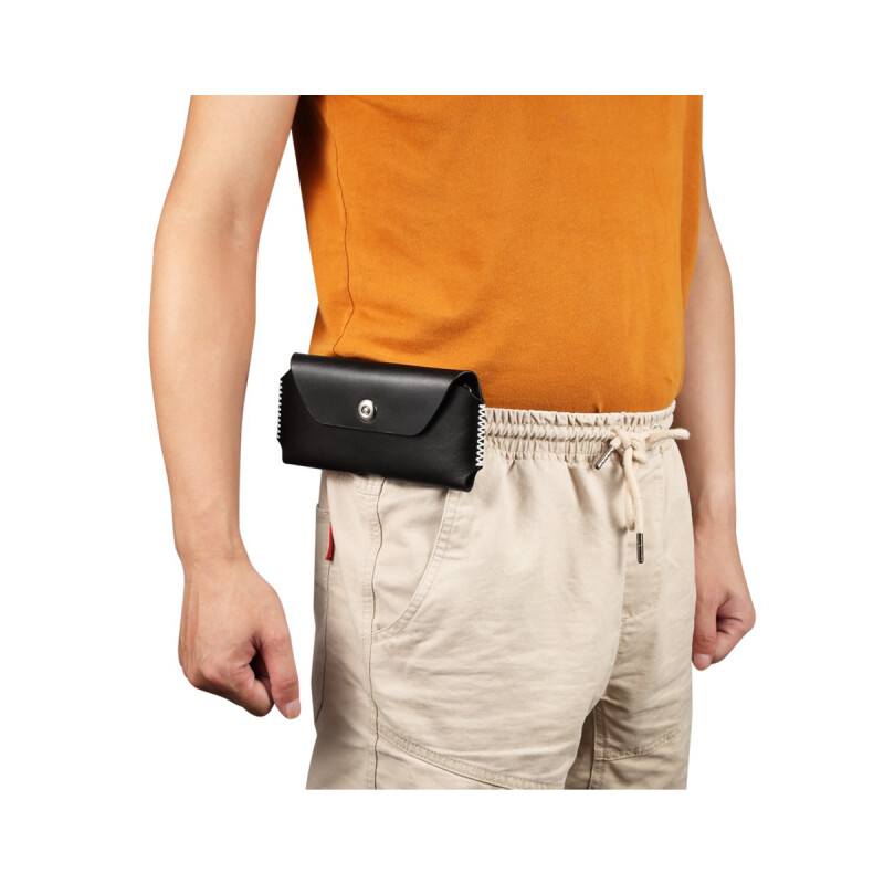 Estuche horizontal para cinto con clip color negro Estuche Horizontal Para Cinto Con Clip Color Negro