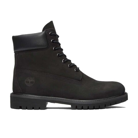 6 Inch Lace Up Waterproof - Hombre Black