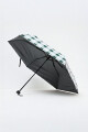 Paraguas cuadros verde