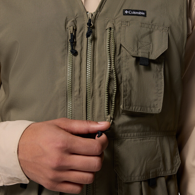 Chaleco Silver Ridge Utility Hombre Stone Green