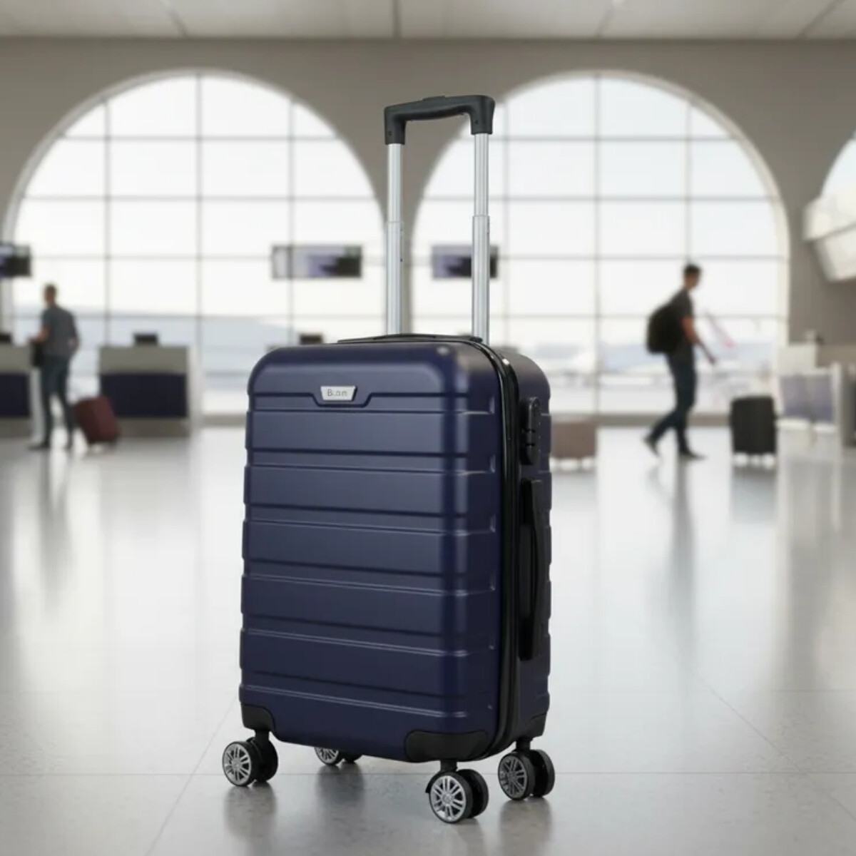 Valija Carry On 20'' Rígida Bonn Premium - AZUL OSCURO 