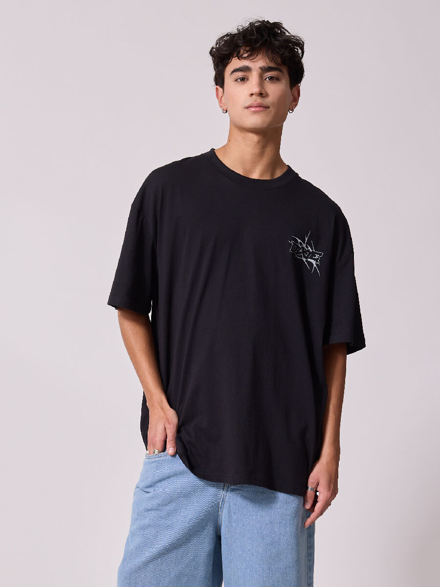 T-SHIRT LUMINI DIXIE Negro
